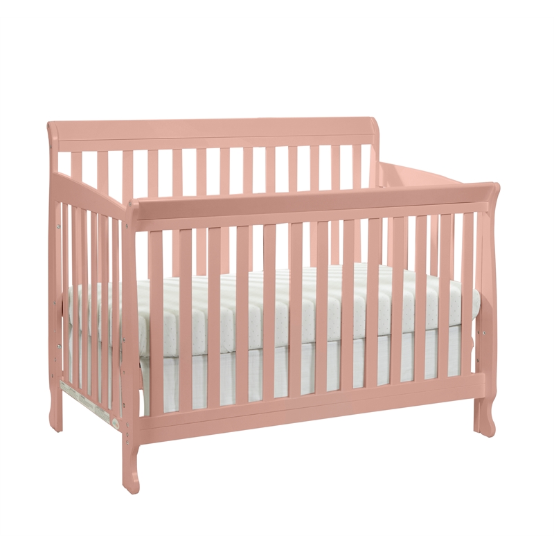 Riley 4-in-1 Convertible Crib Coral