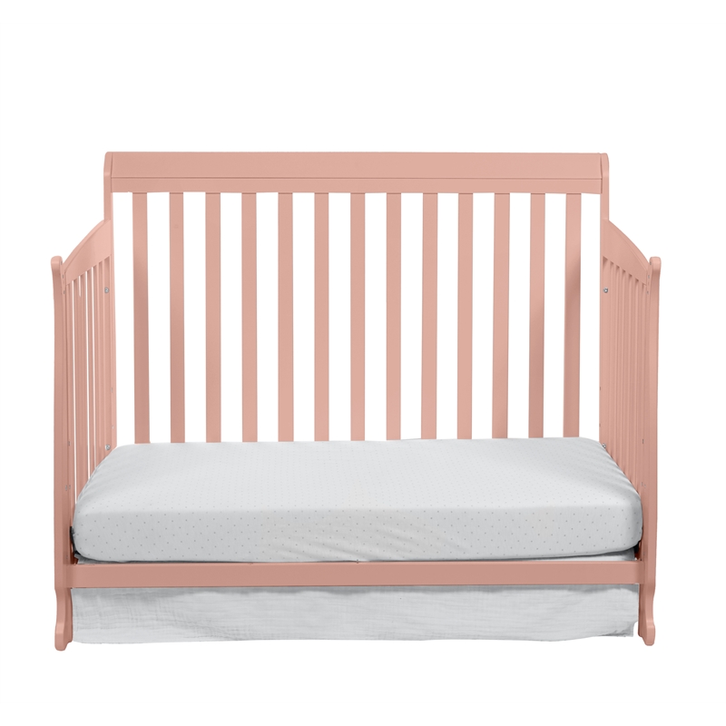 Riley 4-in-1 Convertible Crib Coral
