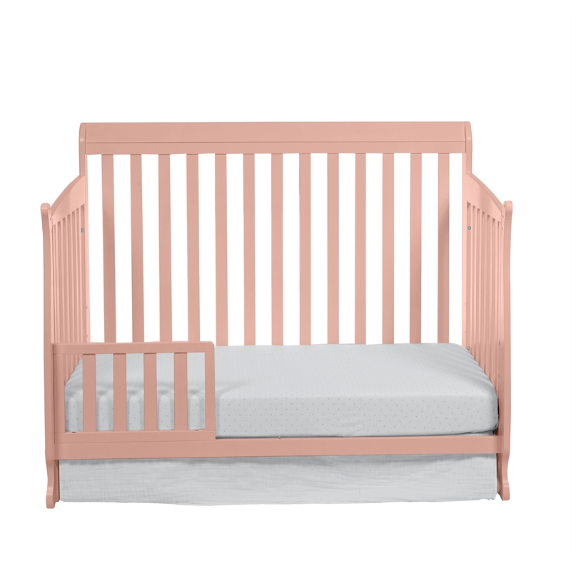 Riley 4-in-1 Convertible Crib Coral