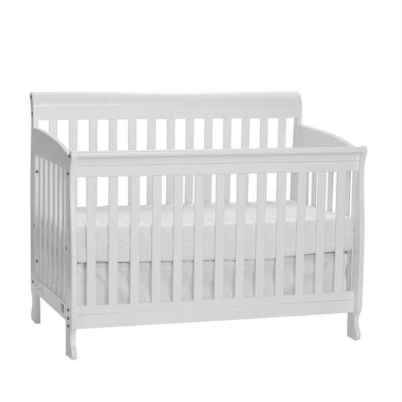 Riley 4-in-1 Convertible Crib White