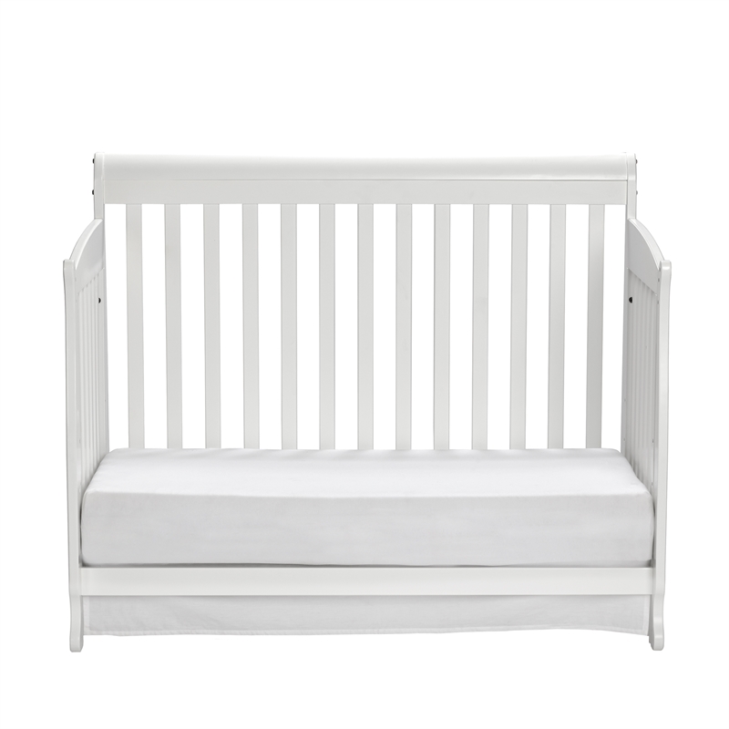 Riley 4-in-1 Convertible Crib White