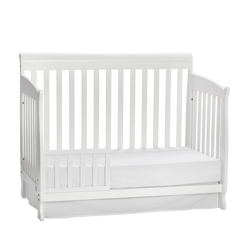 Riley 4-in-1 Convertible Crib White