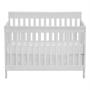 Riley 4-in-1 Convertible Crib White