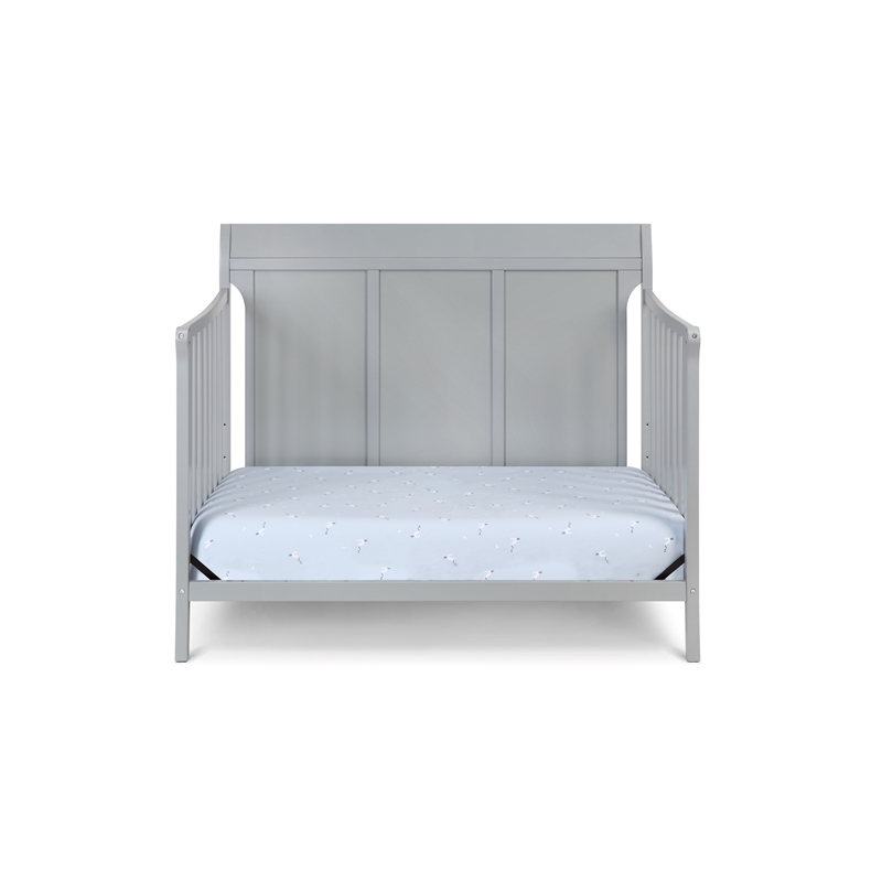 Shailee 4-in-1 Convertible Crib Gray