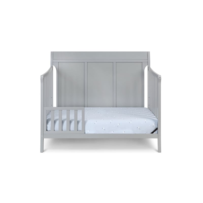 Shailee 4-in-1 Convertible Crib Gray