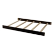 Baby Cache Glendale Traditional Wood Full Bed Conversion Kit in Charcoal