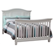 Baby Cache Glendale Traditional Wood Full Bed Conversion Kit in Pure White