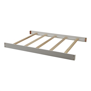 Baby Cache Glendale Traditional Wood Full Bed Conversion Kit in Pure White