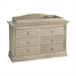 Baby Cache Montana Traditional Wood Changing Station in Espresso