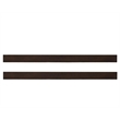 Baby Cache Montana Traditional Wood Full Bed Conversion Kit in Brown Sugar