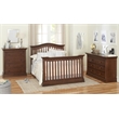 Baby Cache Montana Traditional Wood Full Bed Conversion Kit in Brown Sugar