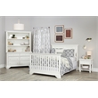 Baby Cache Haven Hill Traditional Wood Full Bed Conversion Kit in White Lace