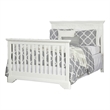 Baby Cache Haven Hill Traditional Wood Full Bed Conversion Kit in White Lace