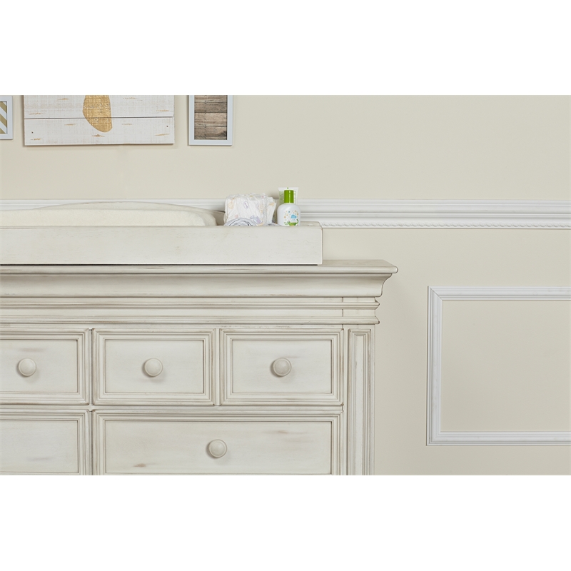 Baby Cache Vienna Changing Topper Antique White