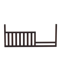 baby cache vienna toddler guard rail espresso