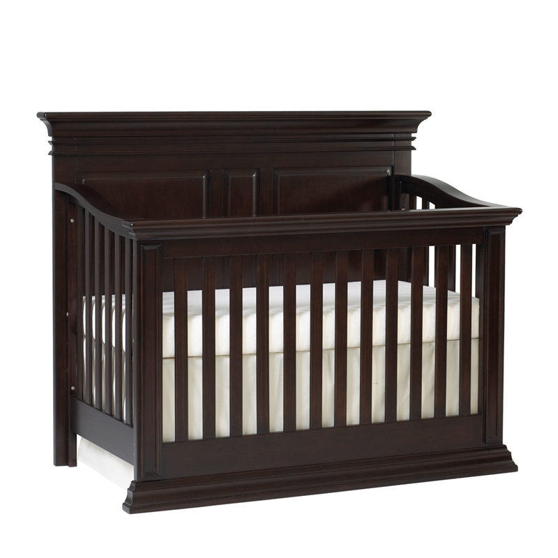 Baby Cache Vienna 4-in-1 Convertible Crib Espresso