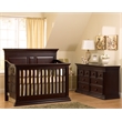 Baby Cache Vienna 4-in-1 Convertible Crib Espresso
