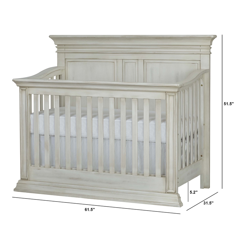 Baby Cache Vienna 4-in-1 Convertible Crib Espresso