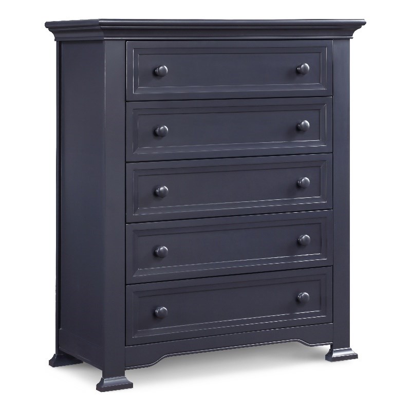 Centennial Medford 5-Drawer Traditional Wood Chest in Mystic Blue