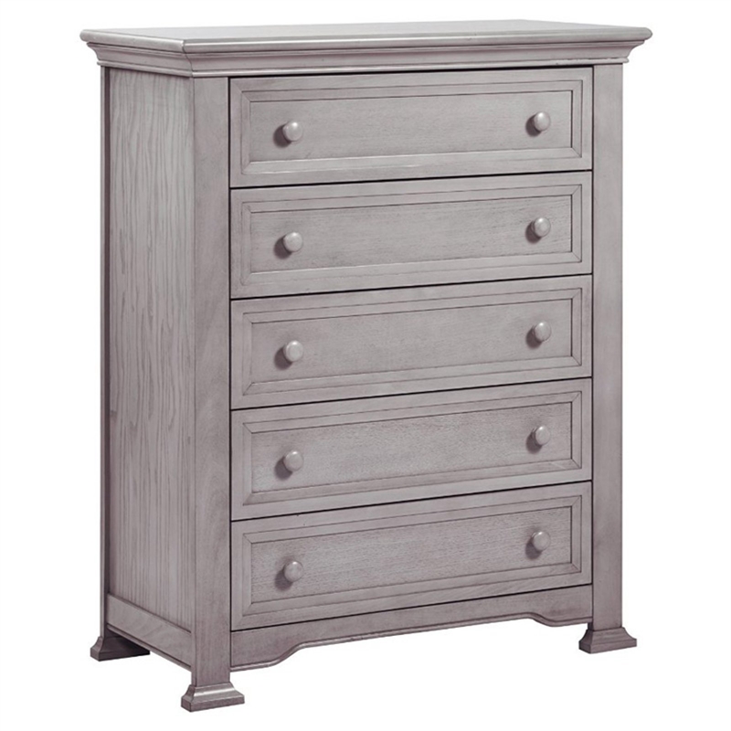 Centennial Medford 5-Drawer Traditional Wood Chest in White Finish
