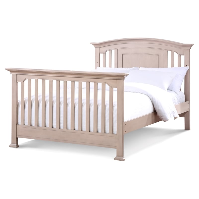 Centennial Medford Traditional Wood Full Bed Conversion Kit in Sandy Beach