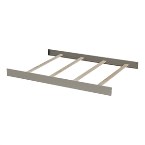 Centennial Medford Traditional Wood Full Bed Conversion Kit in Vintage Gray