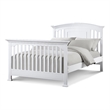 Centennial Medford Traditional Wood Full Bed Conversion Kit in White