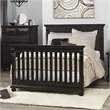 Kingsley Sedona Traditional Wood Full Bed Conversion Kit in Bittersweet