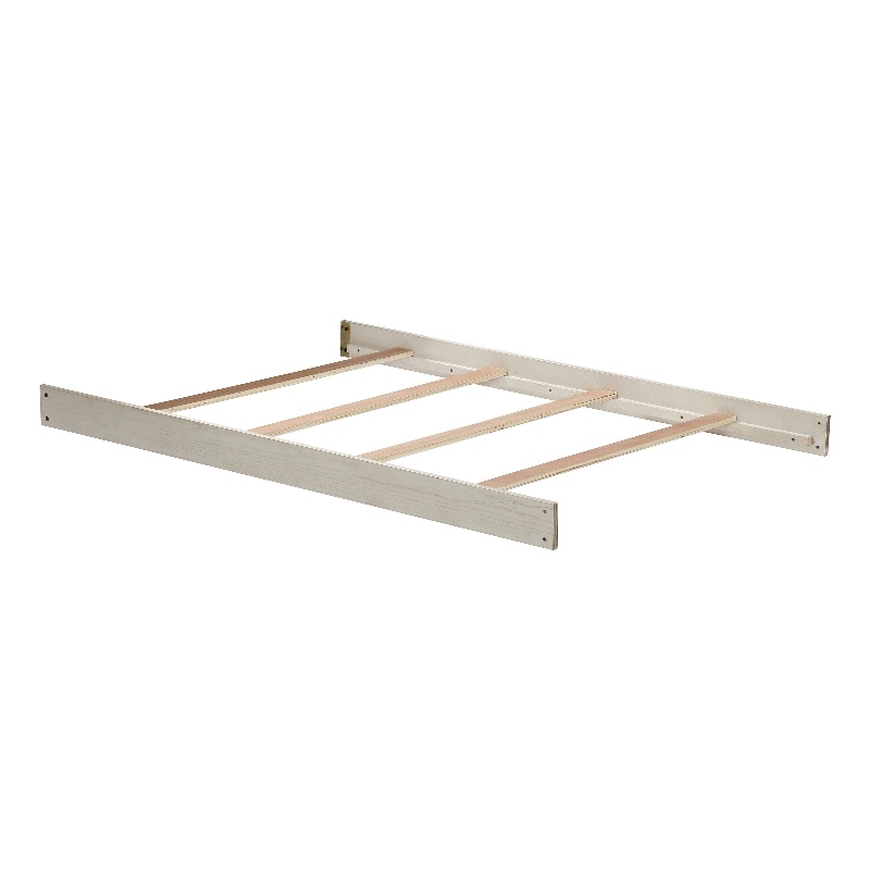 Kingsley Sedona Traditional Wood Full Bed Conversion Kit in Vintage Ivory