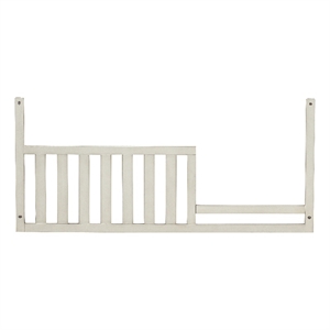 Kingsley Sedona Traditional Wood Toddler Guard Rail in Vintage Ivory