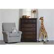 Kingsley Amherst 6-Drawer Traditional Wood Chest in Burnt Oak