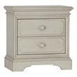 Kingsley Amherst Traditional Wood Nightstand in Antique White