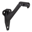 Metal Handrail Bracket in Matte Black 5-Pack