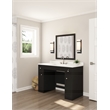 Davis Contemporary Modern Indoor/Outdoor Metal Wall Light in Matte Black