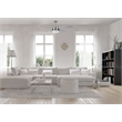 Cali 52-Inch LED Stainless Steel Ceiling Fan in Silver Nickel w/ Remote Control
