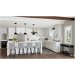 Brookings Ready to Assemble Base Wood Cabinet in White 30-in by 12-in by 36-in