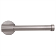 Graz Modern Silver Metal Toilet Paper Holder in Satin Nickel
