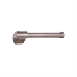 Graz Modern Silver Metal Toilet Paper Holder in Satin Nickel