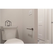 Graz Modern Silver Metal Toilet Paper Holder in Satin Nickel