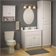 Wyndham 2-Door Ready to Assemble Wood Vanity Base in White 30-Inch