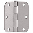 3.5-Inch Stainless Steel Door Hinges in Silver Satin Nickel 10-Pack
