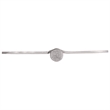 3.5-Inch Stainless Steel Door Hinges in Silver Satin Nickel 10-Pack