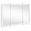 Concord 48-Inch Wood Medicine Cabinet in White Gloss