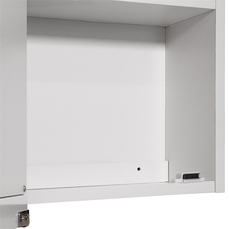 Concord 48-Inch Wood Medicine Cabinet in White Gloss