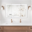 Concord 48-Inch Wood Medicine Cabinet in White Gloss