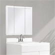 Wyndham Wood Medicine Cabinet in White 30-Inch