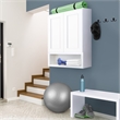 Brookings Ready to Assemble Wood Cabinet in White