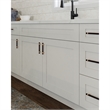 Brookings Ready to Assemble Wood Cabinet in White 48-Inch by 24 x 34.5