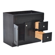 Brookings Ready to Assemble Wood Vanity Without Top in Bronze