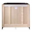 Brookings Ready to Assemble Wood Vanity Without Top in Bronze